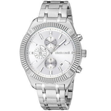 Roberto Cavalli Men's Classic Silver Dial Watch - RC5G011M0045 by Balec Group